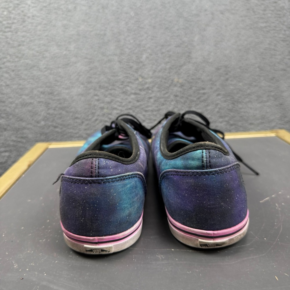 Vans Atwood Galaxy Nebula Low Top Canvas Skate Shoes Purple Blue Womens 11 TB4R - Picture 5 of 8